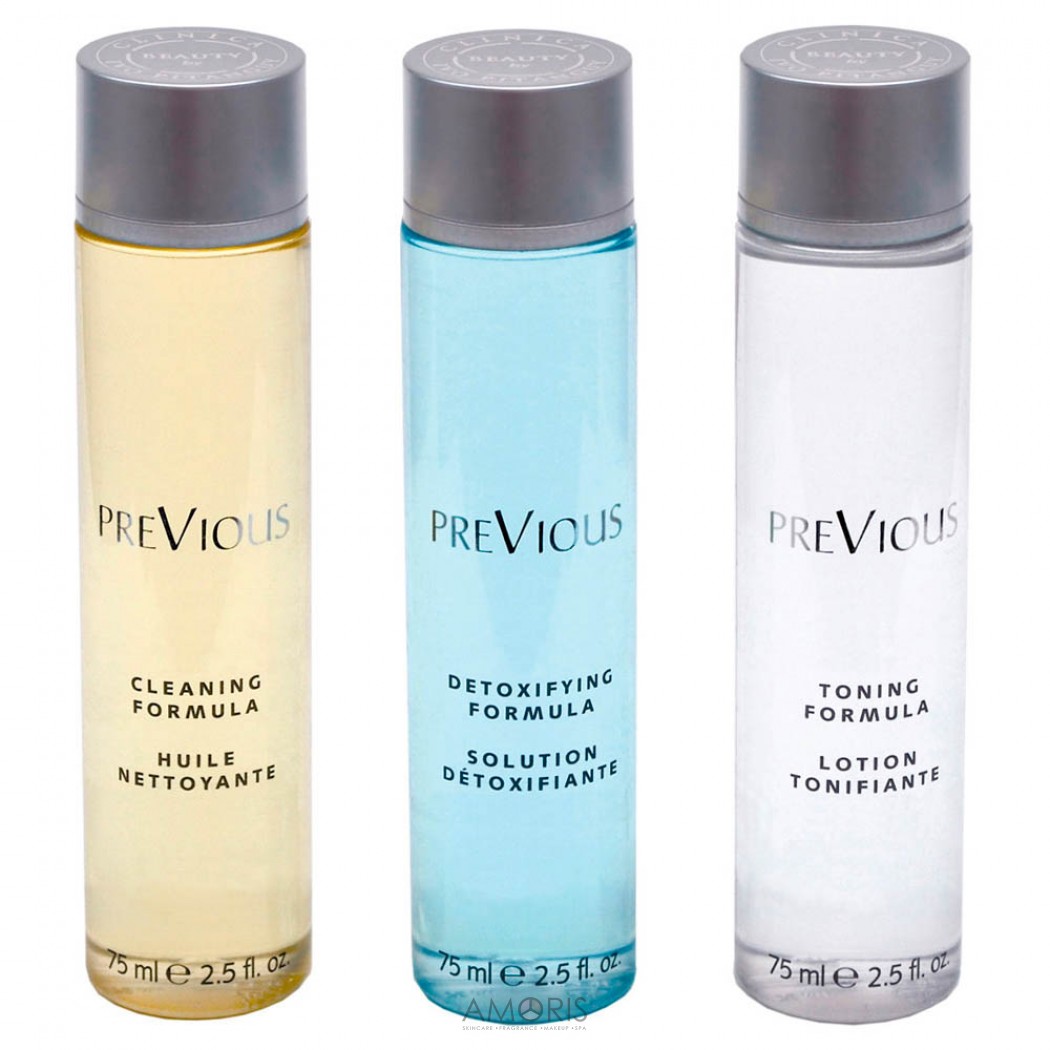 Набор (Очищающее масло + Детоксифицирующая вода + Тонизирующий лосьон)